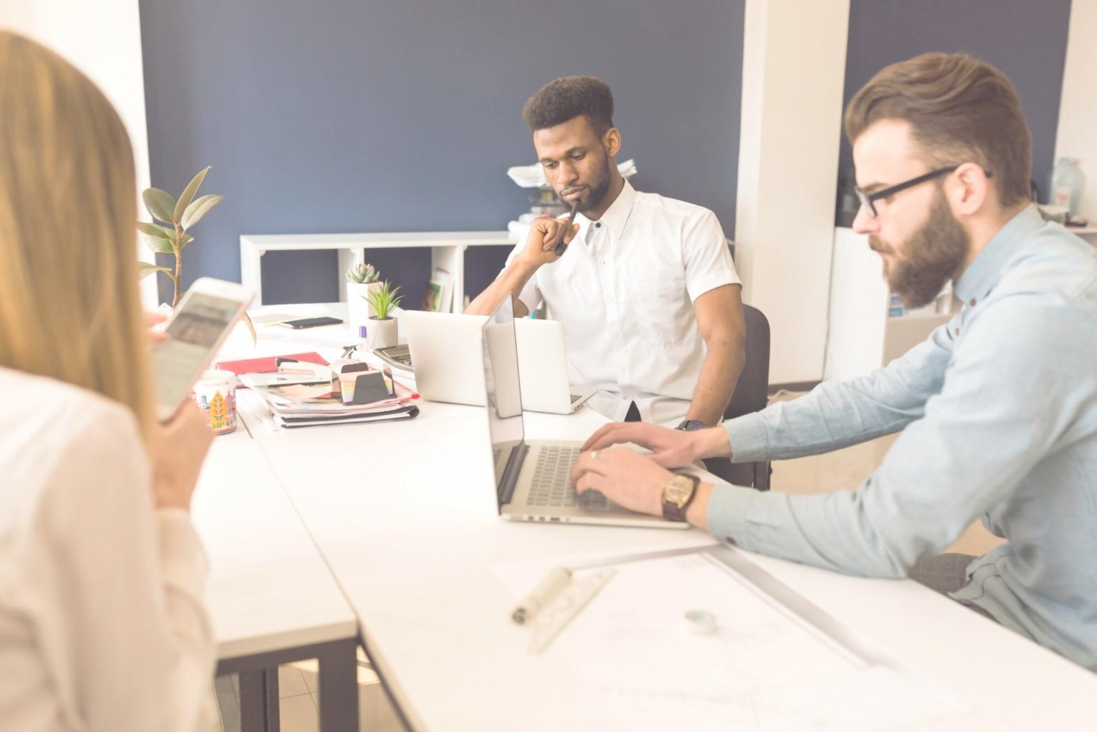 Sesión de trabajo colaborativo